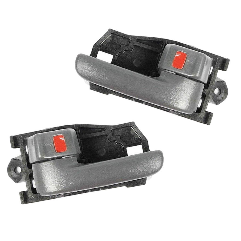 CF Advance Compatible with 98-01 Toyota Sienna Gray Interior Inner Inside Door Handle 2PCS 98 99 00 01 DH02