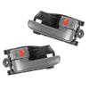 CF Advance Compatible with 98-01 Toyota Sienna Gray Interior Inner Inside Door Handle 2PCS 98 99 00 01 DH02 view 1