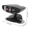 Car, Foldable Bass with Suction Cup for Car Boat Truck Vehicle Outdoor Direction Pointing view 4