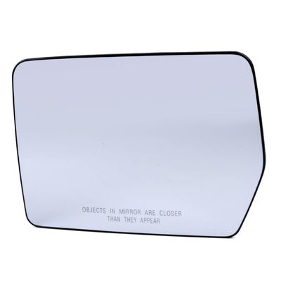 PIT66 Side Mirror Glass Compatible with Ford F150 2011 2012 2013 2014 View Mirror Glass with Backing Plate,Non-Heated Left Driver Side 4L3Z17K707DB FO1324109