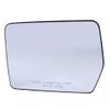 PIT66 Side Mirror Glass Compatible with Ford F150 2011 2012 2013 2014 View Mirror Glass with Backing Plate,Non-Heated Left Driver Side 4L3Z17K707DB FO1324109 view 1