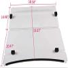 Scaller Clear Windshield Folding for 2017-UP Yamaha G29 Drive 2 Golf Cart Part view 3