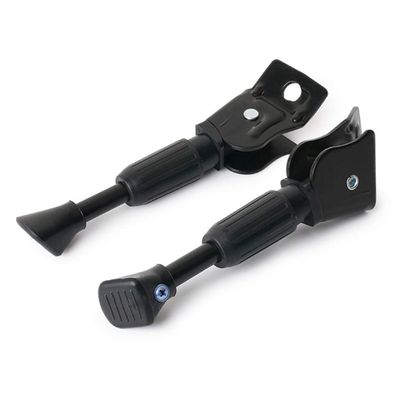 BESPORTBLE Metal Brackets Bike Kickstand Adjustable Parking Rack Foot Support Brace 14 Inch Alloy Non Slip Rear Stand Bike Side Support for Mountain Road Kids' Bicycles