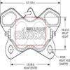 Wilwood Caliper-GP320 1.25in Pistons 0.81in Disc view 3