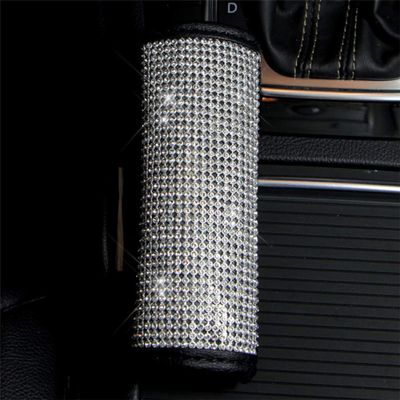 Bling Bling Auto Car Handbrake Cover Cushion Luster Crystal Diamond Car Decor Accessories (Handbrake Cover)