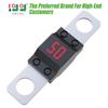 10L0L 50 Amp DC Fuse for EZGO 36 Volt Powerwise Charger, 498 Series Fuse for TXT Medalist MPT-800 Electric Golf Cart, OEM 0498050 28106G01 28106-G01 view 2