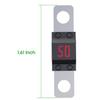 10L0L 50 Amp DC Fuse for EZGO 36 Volt Powerwise Charger, 498 Series Fuse for TXT Medalist MPT-800 Electric Golf Cart, OEM 0498050 28106G01 28106-G01 view 4