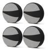 Explore Land Tire Covers 4 Pack Fit Tire Diameters 26"-28.75", Black & Gray view 1