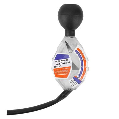 Coolant Tester Accessory, Dial Type Anti-Freeze Car Coolant Tester Automotive Antifreeze Tester for Coolant Hydrometer Tester