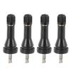 X AUTOHAUX 4pcs Tire Pressure Sensor Rubber Valve Stem Bevel Mouth Black for Nissan view 1