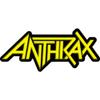 Anthrax Yellow Logo Sticker view 1