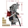 Compatible with CARB FCR41 Slant Side Carburetor for Honda XR650 Suzuki Husqvarna Yamaha 41MM view 1