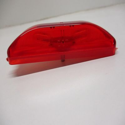 C2W Red 3.75" Rectangle Incandescent Camper Trailer Marker and Clearance Lights, 10 Pack, for Trailer Camper