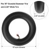 1PZ 10x2.50 Inner Tube for Electric Scooter, 10 Inch Scooter Tire Tube with TR87 Angled Valve Stem, Heavy Duty Butyl Rubber Replacement Tube for 36V 48V 400W 500W 800W Hub Motor, Pack of 2 view 3