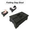 Folding RV Step Stool Plastic Ladder Anti-Skid Platform Portable Camping Seat view 4