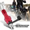 Banjo Bolt,M10x1.0mm Motorcycle Brake Master Caliper Aluminum Banjo Bolt Bleed Screw For Nipple Banjo Bolt + Dust Replacement (Red) view 2