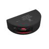 Lopolight Series 101-002 - Port Side Light - 1NM - Vertical Mount - Red - Black Housing view 1