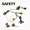 Wiring Harness 2 Leads, AKD Part Light Bar Wire Harness Kit for LED Light Bar Fog Lights w/ 12V 40A Relay Fuse Rocker Switch Wiring Harness for ATV UTV SUV Offroad Trucks Pickup Boat view 3