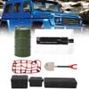 Tbest Oil Drum Storage Box Shovel Luggage net Sticker RC car Decorative Tools(Black) Rc Roof Net Rc Crawler Net view 4