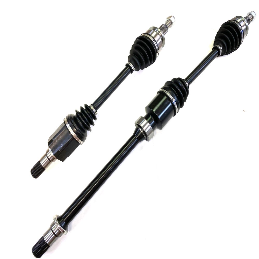 DTA 2 New Front CV Axles Compatible With 2014-2017 Mazda 6 With Automatic Trans Only; 2014-2017 CX5, 2.5L FWD and Automatic Only