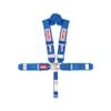 SIMPSON Racing 29065R Harness - Latch & Link (V-Type) - 5 Point - SFI 16.1 - Pull Down - Bolt in - Roll Bar MNT - 55 inch L - Red - Each view 1