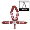 SIMPSON Racing 29065R Harness - Latch & Link (V-Type) - 5 Point - SFI 16.1 - Pull Down - Bolt in - Roll Bar MNT - 55 inch L - Red - Each view 2