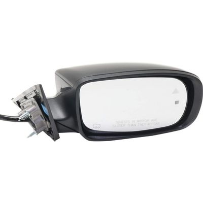 For Chrysler 300 2011-2018 Door Mirror Passenger Side | Power | Manual-Folding | Heated | w/Blind Spot Detection | Memory | Puddle & Signal Light | Paintable | 1LE28DX8AI, 1LE28DX8AI-PFM | CH1321427