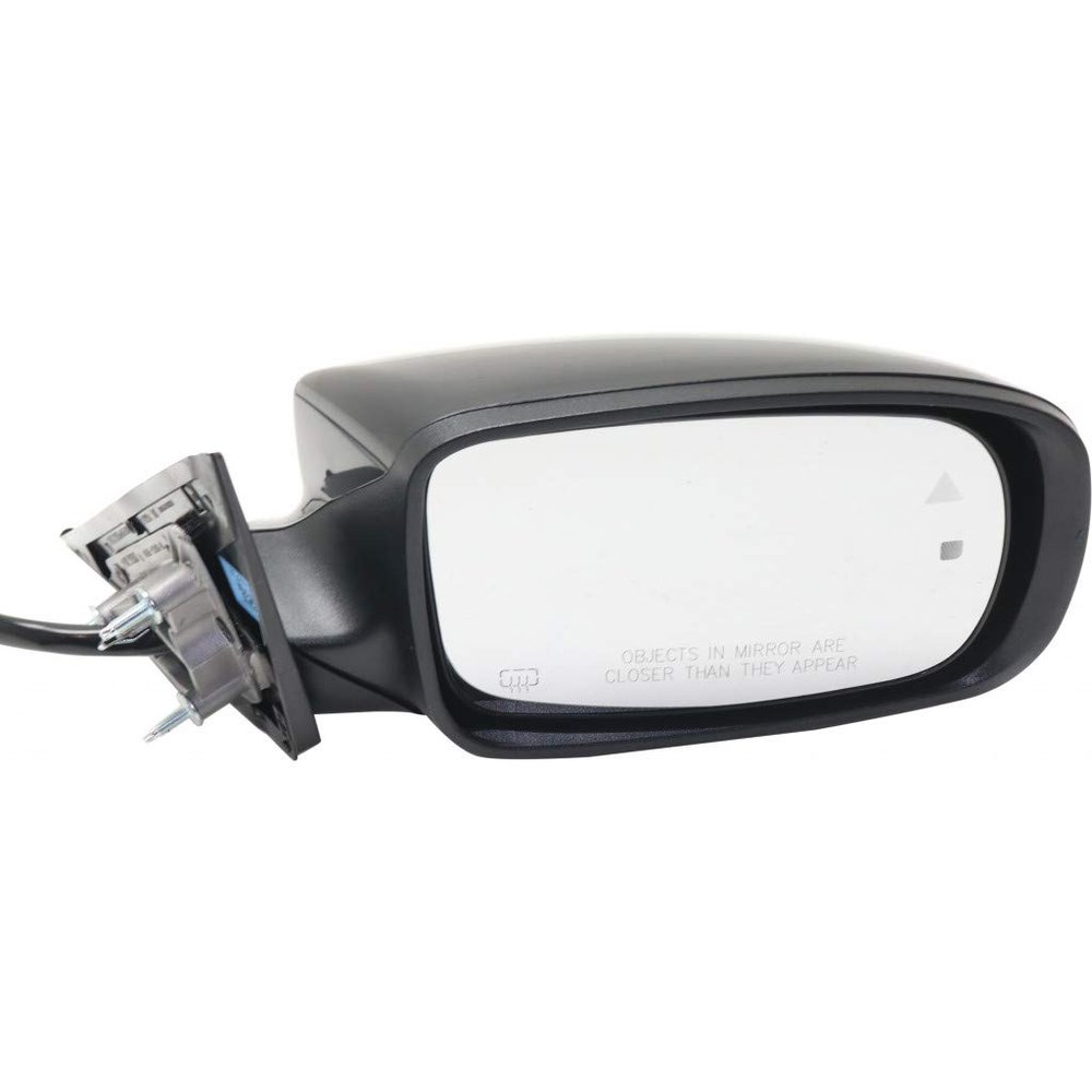 For Chrysler 300 2011-2018 Door Mirror Passenger Side | Power | Manual-Folding | Heated | w/Blind Spot Detection | Memory | Puddle & Signal Light | Paintable | 1LE28DX8AI, 1LE28DX8AI-PFM | CH1321427
