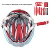 Helmet Foam Pads, Helmet Padding Anti-Collision Helmet Sponge Pads, Helmet Replacement Universal Foam Pads Set for Bike Motorcycle Cycling Helmet(Red) view 4