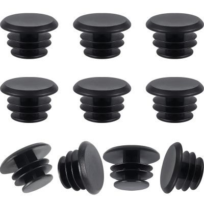 Boao 10 Pieces Handlebar Bar End Plugs Plastic Bike Handlebar Bar End Caps for Road Mountain Bike Most Bicycle