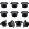 Boao 10 Pieces Handlebar Bar End Plugs Plastic Bike Handlebar Bar End Caps for Road Mountain Bike Most Bicycle view 1