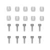 Brake Olive and Connecting Insert Kit, 10 Set Olive and Barb Disc Brake Olive Insert, Hydraulic Disc Brake Hose Olive Connector Insert Replacement Part view 1