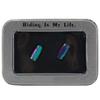 Valve Covers, 2Pcs Alloy Valve Covers Tyre Valve Dust Cover for Road (America Valve-Colorful) and Spare Parts view 4