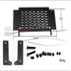 R/C Scale Accessories : Rear Side Window Tool Box With Table For Axial Scx10 III Jeep Jl Wrangler (AXI03007) - 20Pc Set Black view 2