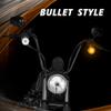 XKGLOW XK1157B-WA-C Motorcycle Front LED Turn Signal Kit - Bullet Style Clear Lenses view 4