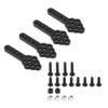 Lantro JS Rear Shock Mount, 51mm Adjustable 2 Colors RC Car Shock Mounts, for RC Car Replacement for 1/10 RC Crawler Repair(Black) view 1