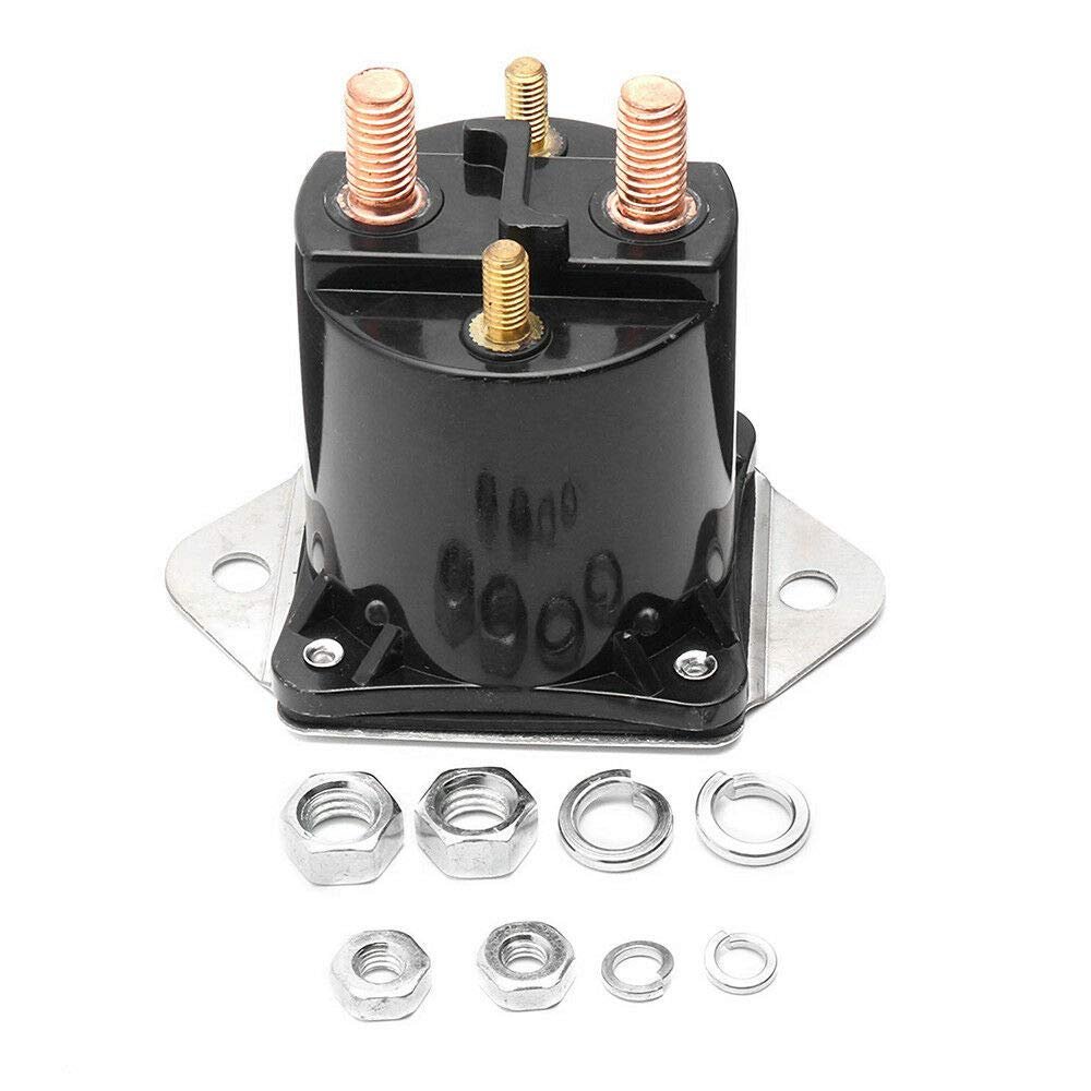 Viefow 12V Club Car Starter Solenoid,Gas Golf Cart Solenoid Fits Club Car 1984-Up DS/04+ Precedent Gas Solenoid Clubcar Replaces Part Number:1012275, 1013609, 435-154,1012275
