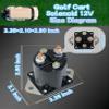 Viefow 12V Club Car Starter Solenoid,Gas Golf Cart Solenoid Fits Club Car 1984-Up DS/04+ Precedent Gas Solenoid Clubcar Replaces Part Number:1012275, 1013609, 435-154,1012275 view 3