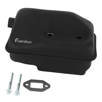 Fuerduo Exhaust Muffler Pipe Silencer for 47cc 49cc 2-Stroke Engine Lawn Mower