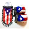 Puerto Rico Boxing Gloves flags for cars accessories sticker decals Puerto Rican PR homes auto small mini Banner hanging window car flags accessory for men women PR Combo view 4