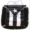 Puerto Rico flags for cars accessories sticker decals Puerto Rican PR homes Boricua banderas para autos small mini Banner hanging window car flags accessory for men women (PR decoration) view 2
