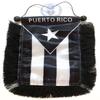 Puerto Rico flags for cars accessories sticker decals Puerto Rican PR homes Boricua banderas para autos small mini Banner hanging window car flags accessory for men women (PR decoration) view 4