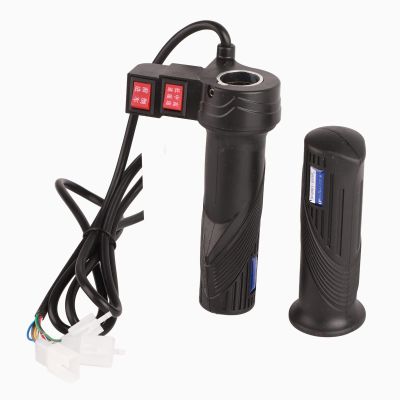 Scooter Speed Grip, 3 Speed Gears Gas Handle Throttle Accelerator for Electric Scooter with Forward and Reverse Gear 3 Speed Throttle 3 Speed Throttle 3 Wire Throttle