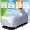 All Weather Waterproof Full Exterior Cover Compatible with Skoda Kodiaq 2017 2018 2019 2020 2021 2022 2023 2024 2025 2026 2027 Full Car Cover view 3