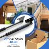 ARANA C16-08316 20 inch Gas Struts 40 lbs with Brackets, Non-Detachable view 4