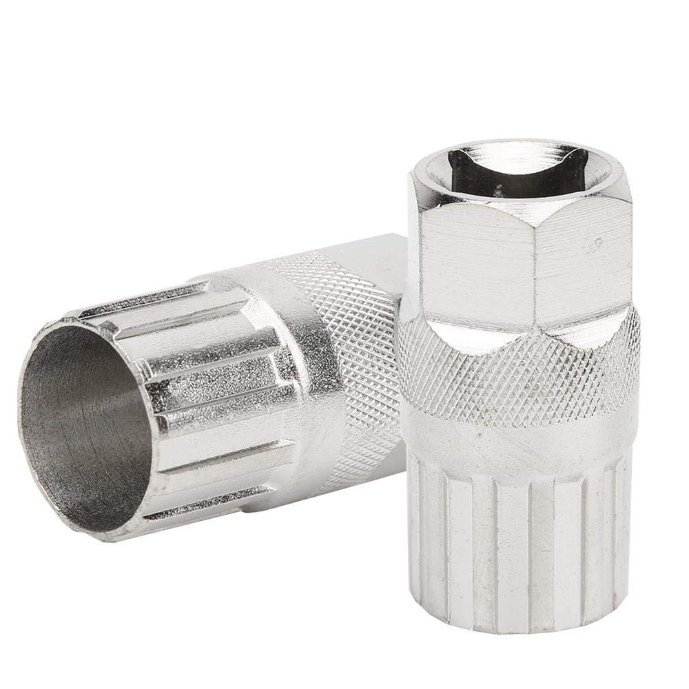 VGEBY Removal Repair Tool, 2Pcs Socket Cyclone Flywheel Disassembly Tool Cassette Sprocket Remover Tools(for Rotating flywheel) Electric Modification Accessories Supplies