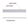 A A IN AA024 1/2oz Adhesive Stick On Wheel Weights, Tire Weights For Wheel Balancing 48Strips/Box, Gray, 288pcs Tape Made in US, Grey, (0.5oz) view 3