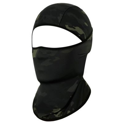 Achiou Ski Mask Balaclava Shiesty, Motorcycle Summer Ice Silk Cooling Thin Breathable UV Protection for Men Women Black Camouflage