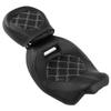 TCT-MOTORPARTS Low-Profile Motorcycle Seat Fit for Harley Touring 2009-Up view 3