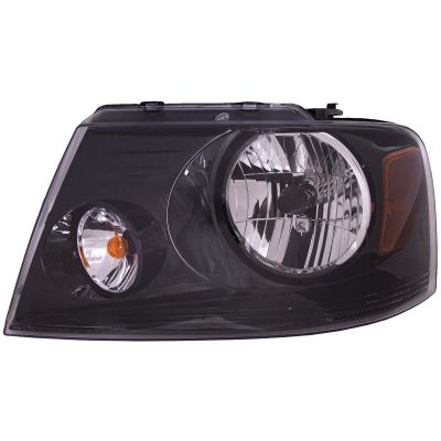 HEADLIGHTSDEPOT Front Headlight Left Driver Compatible with 2004-2008 Ford F-150/04 Ford Heritage